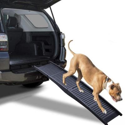 China Dropshipping Stocked Dog Steps Folding Ladder Ramp Lightweight Pet Supplies Pet Stairs for sale