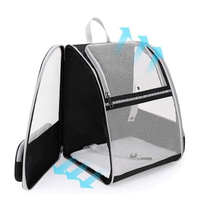 China Large Capacity Cat Dogs Carrying Bag Folding Breathable Pet Trunk Portable Outdoor Travel Pets Carrier for sale