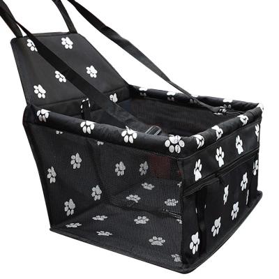 China Waterproof Hammock Small Cat Dogs Safety Pet Car Seat Breathable Folding Basket Car Dog Carrier Seat Bag for sale