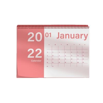 China paper & Elegant Cardboard Calendar Card Envelope Paper Open Laser Cut Luxury Desk Calendar for sale