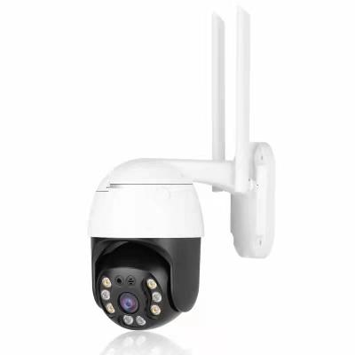 China Human Motion Tracking XM ICSEE 5MP AUTO MOBILE Tracking Radio WiFi CCTV Security PTZ Outdoor IP Camera for sale