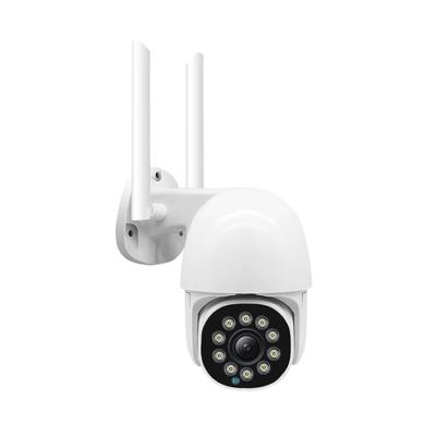 China Built-in Siren 1080P Starlight Auto Tracking Mini Pro Wireless Security Camera V380 WiFi IP PTZ CCTV Camera for sale