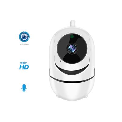 China Siren Built-in OEM 1080P YCC365 Plus Baby Monitor Security Surveillance IP Camera WiFi CCTV PTZ Indoor Wireless Camera for sale