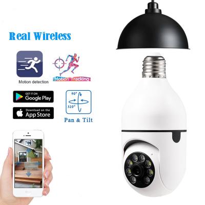 China New 1080P YI IOT Starlight Built-in Siren E27 Security Camera WiFi IP PTZ CCTV Auto Tracking Wireless Camera for sale