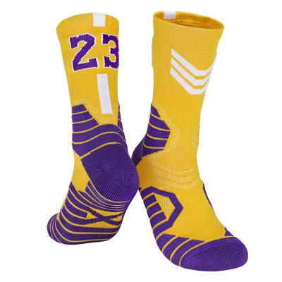 China C026 professional elite basketball socks men's sports socks breathable towel elite low socks wholesale for sale