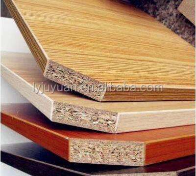 China 18mm E1 E2 Indoor Grade Raw Particle Board / Laminated Cheap Particle Board for sale