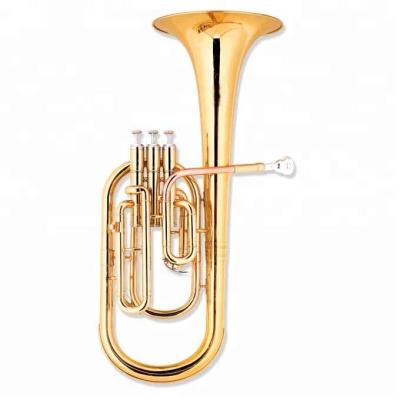 China Gold Lacquer Alto Horn /Brass Instrument / Horn / Marching Horn for sale