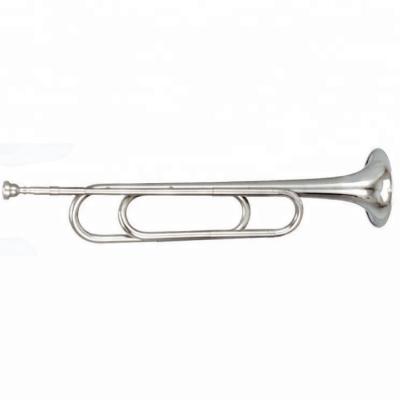 China Nickel plated flugelhorn/trumpet horn for sale