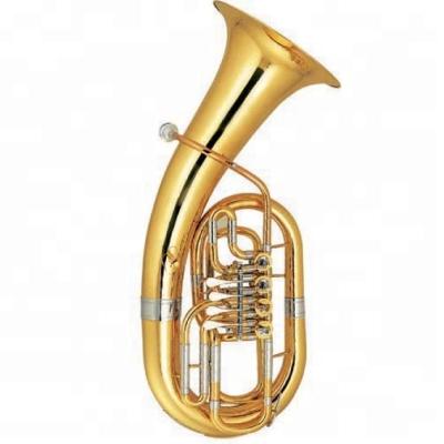 China Professional Euphonium / Euphonium / Gold Lacquer High Grade Brass Instrument for sale