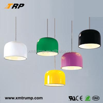 China Modern Decoration Luxury Colorful Steel Restaurant Pendant Lamp for sale