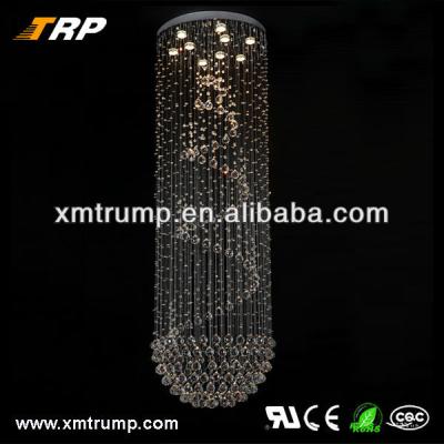 China Modern Decorative Crystal Hanging Crystal Led Pendant Lighting for sale