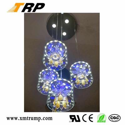 China 2017 Residential New Style High Quality Led Contemporary Acrylic Chandelier for sale