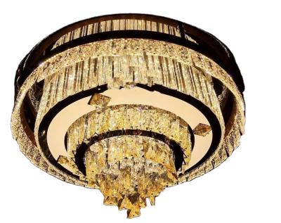 China Modern Home Decor Hanging Ceiling Lighting Clear Crystal for sale