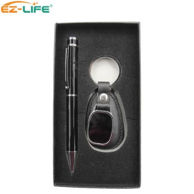 China Fashional Products Supply Car Brand Logo Pen With Customized Box Key Chain for sale