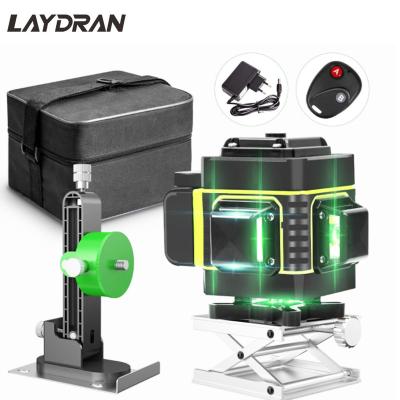 China 16 Lines Infrared Line 4D Laser Level Meter Cast Green Light Line 4D Meter Kit 16 Line for sale