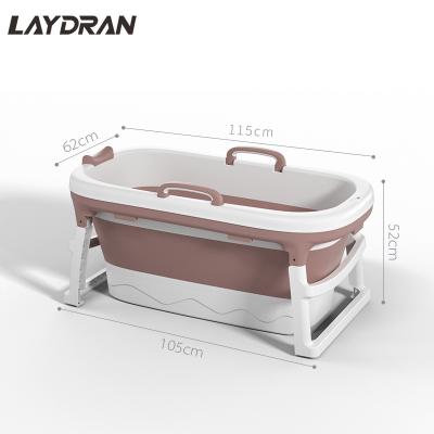 China Free Baby Strip Plastic Portable Foldable Bathtub For Kids for sale