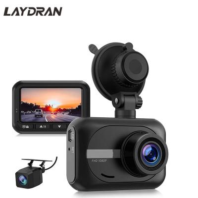 China 1080P Two Way Mini Recording Dash Cam, Dual Lens FHD Car Dashboard NIGHT VISION 2.45 Camera with AHD 720P Rearview Camera for sale