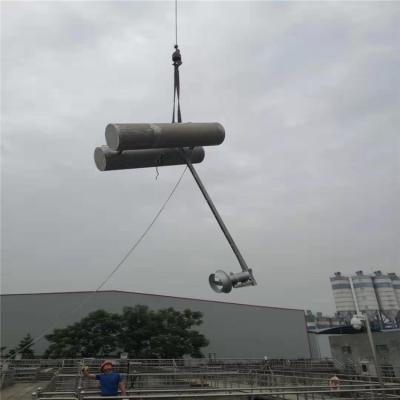 China Submersible Sewage Disposal Sewage Pontoon Mixer for sale