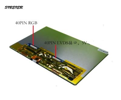 China 10.1 Inch 1280*800 TV LCD Display RGB/LVDS Power Board Capacitive Touch Screen Display 10.1 for sale