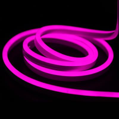 China Easy Installation Waterproof Flexible 120Led/m Led Strip Light 220-240V Christmas Festival Outdoor Outdoor Purple Lighting Neon Strips Belts for sale