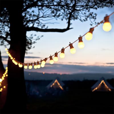 China Outdoor Waterproof LED String Light G50 Bulb String Lights Decoration Lighting Outdoor for Christmas Garden Villa for sale