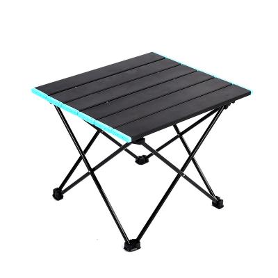 China OEM Contemporary Small Mini Portable Outdoor Portable Foldable Fishing Beach Picnic BBQ Camping Aluminum Folding Tables for sale