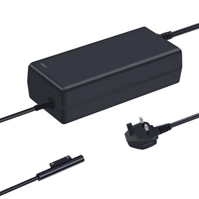 China Outer Book/Book 3& Laptop Outdoor 1/Laptop 2/Laptop 3/Laptop Go Book 2 Microsoft Surface Book 2 /Go/Go2/X/M3 Surface Pro 3/4/5/6/7 Outdoor Charger Plug Microsoft Surface Pro 3/4/5/6/7 UK AC Power Adapter/Laptop/Laptop2 for sale