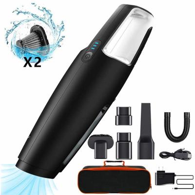 China Free Shipping To USA Use Wet Dry Car And Home Portable Handheld Cordless Vacuum Cleaner Dust Type 12V 7000Pa for sale