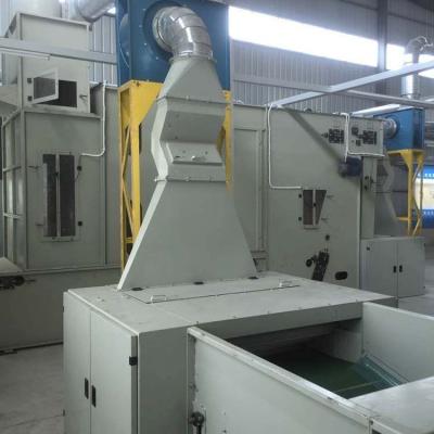 중국 Customized Polyester Staple Automatic Control Electric Weighing Bale Opening Machine 판매용