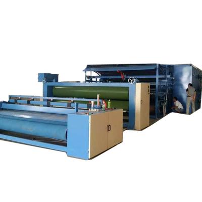 China Hot selling home textile needle punching machine production line Industrial oven glue-free Waddings Production Line Te koop