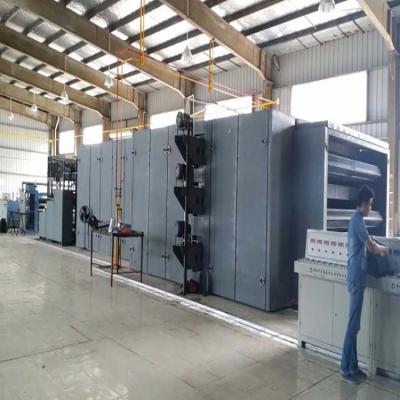 China Textile Machinery For Sale Non Woven Fabric Cotton Double Belt Dryer Filler Oven Machine for sale