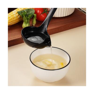 China Easy viable to clean and durable no deformation no erasing tasteless soup plastic oil separator spoon for sale