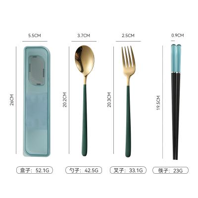 China Hotel Restaurant Stainless Steel Viable High Quality Cutlery Set Chinese Chopsticks Customized Soup Sets Chopstick for sale