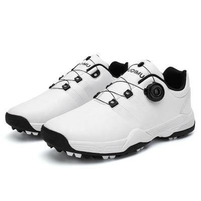 China MD Waterproof Mens Golf Shoes Professional Lightweight Golf Shoes Outdoor Golf Shoes for sale