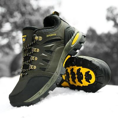 China Wholesale Latest Design Men Anti-slippery Boots Rubber Climbing Work Outdoor Hiking Safety Shoes for sale