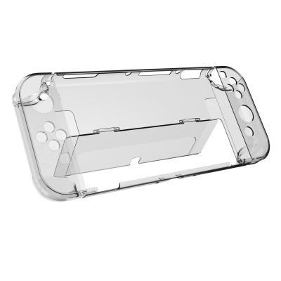 China 2021 Full Cover Protection For Nintendo Switch New TPU Clear Crystal OLED PC Case Cover With Retail Package for sale