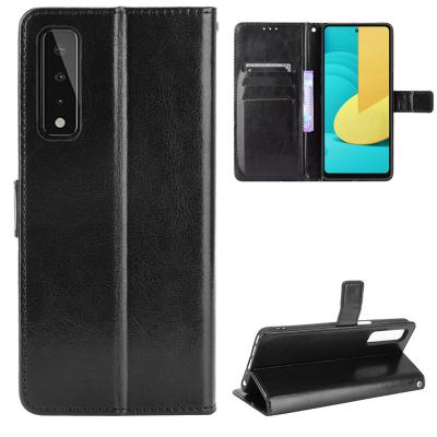 China Anti-fall Retro Style PU Flip Leather Cell Phone Case For LG Stylo 7 5G 4G Wallet Case Back Cover for sale