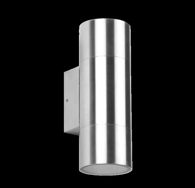 China 316 Stainless Steel IP65 Surface Mounted Waterproof 316 Stainless Steel Housing GU10 Wall Lamp Outdoor for sale