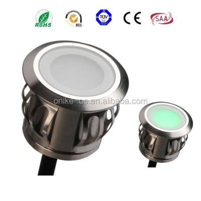 China IP 67 0.5W 12v SS316 DIY RGB LED Marine Decks Light For Boat With Controller for sale