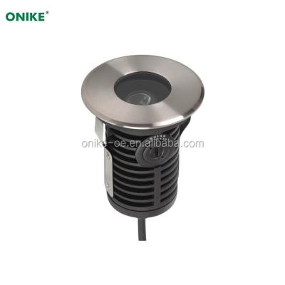 China Adjustable stainless steel ip67 316 angle inground light for sale