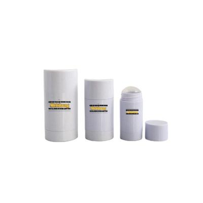 China 6g 15g 30g 50g 75g Lift Up Cosmetic Creamtwist Stock Empty Body Up Deodorant Stick Plastic Container Packaging for sale