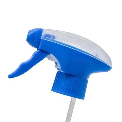 China 28/410 non refillable plastic hand pump trigger sprayer for cosmetic bottles pp colorful pump hand trigger for sale