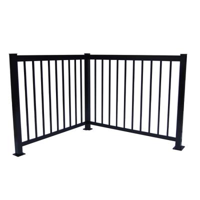 China Exterior Balustrade Excellent Quality Railing Design Low Price Easily Assembled Aluminum Fence for sale