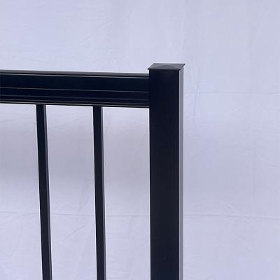 China Modern Customized Size Aluminum Fence For Garden Or Swimming Pool With Gate for sale