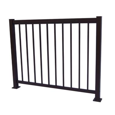 China New Railing Single Assembly Easily Assembled Decorative Handrail For Stairs Premium Quality Fencing Aluminum for sale