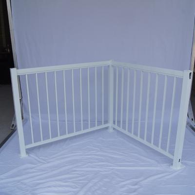 China Handrail New Arrival Waterproof Handrail Easily Assembled For Stairs Square Post Fencing Aluminum for sale