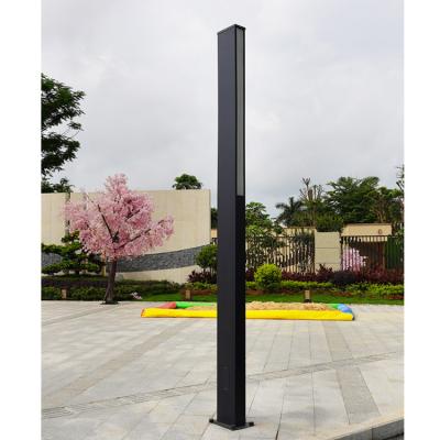 China Hot Sale 3m 4m Street Garden Modern Decorative Light Lamp Outdoor Large Square Column Light Hot for sale