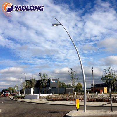 China Garden 6M 8M 10m 12M Cast Aluminum Outdoor Road Street Light Pole Stainless Steel Park Lighting Poles for sale