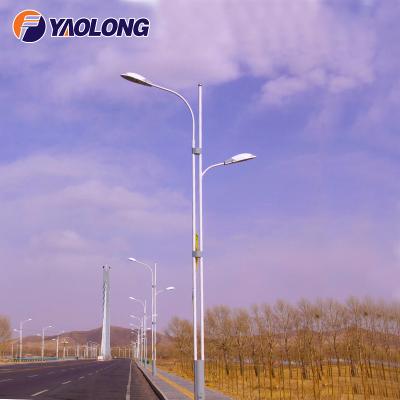 China Outdoor Park Light Yaolong 65W Street Light Post Powder Coat Blue Decorative Led Park Post Light IP65 for sale