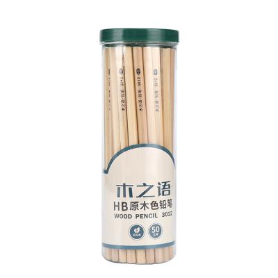 China office & Custom Hot Selling Office School 50PCS HB Pencils School Pencil Stationery Supplies Set Wooden Package OEM Drawing Writing Set for sale